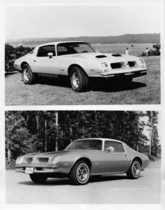 1976 Pontiac Formula and Esprit Firebird Press Photo and Release 0056