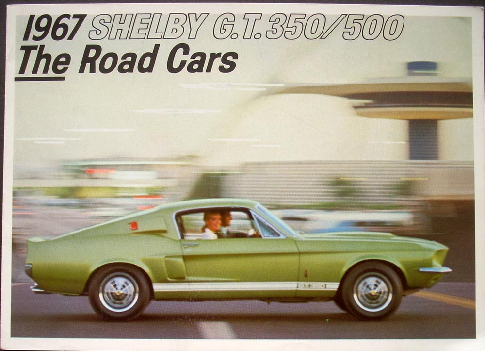Mustang 1967 Gt Owners Manual