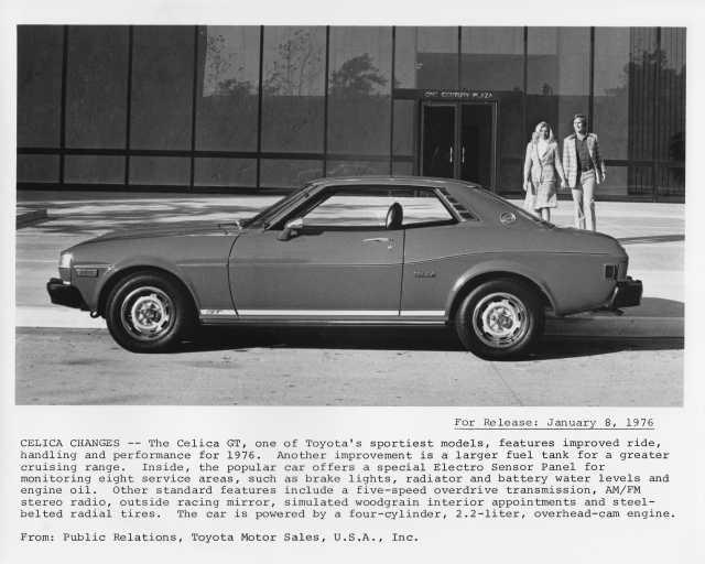 1976 Toyota Celica GT Press Photo 0002