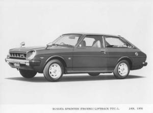 1976 Toyota Sprinter Trueno Liftback TTC-L Press Photo 0011