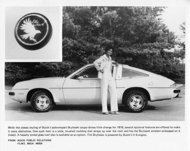 1976 Buick Skyhawk Press Photo 0106