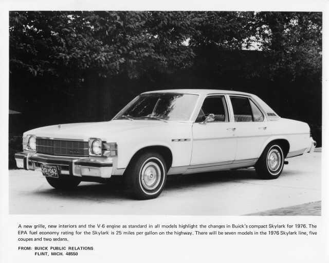 1976 Buick Skylark Press Photo 0107