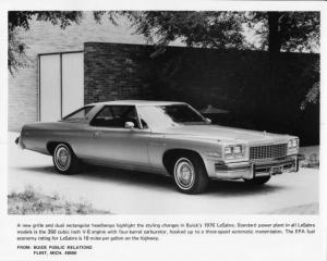 1976 Buick LeSabre Press Photo 0108
