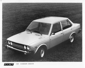 1976 Fiat 131 4-Door Sedan Press Photo 0007