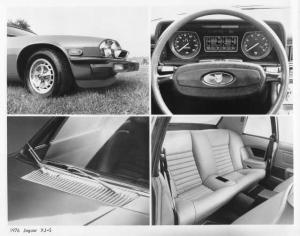 1976 Jaguar XJ-S Press Photo and Release 0035