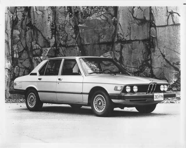 1978 BMW 530i Press Photo and Release 0008