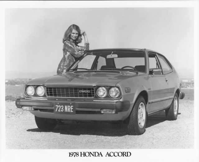 1978 Honda Accord Press Photo 0007