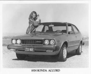 1978 Honda Accord Press Photo 0007