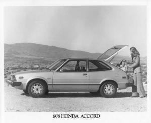 1978 Honda Accord Press Photo 0009