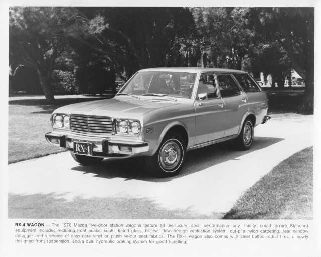 1976 Mazda RX-4 Station Wagon Press Photo 0011
