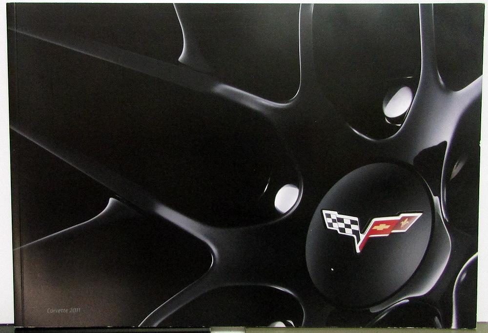 2011 Chevrolet Corvette Dealer Prestige Sales Brochure Z06 ZR1 Coupe Convertible