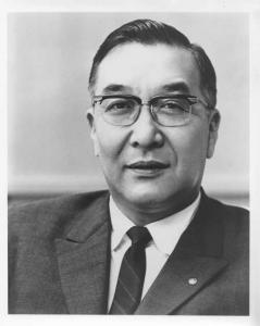 1976 Mazda Press Photo and Release 0036 - Kohei Matsuda President of Toyo Kogyo