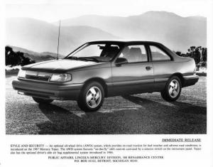 1987 Mercury Topaz Press Photo 0098