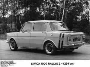1973 Simca 1000 Rallye 2 Press Photo 0004