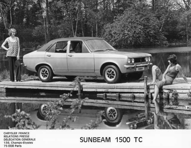 1973 Sunbeam 1500 TC Press Photo 0001