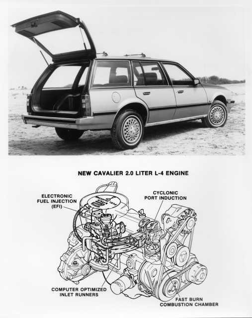 1983 Chevrolet Cavalier Press Photo and Release 0127