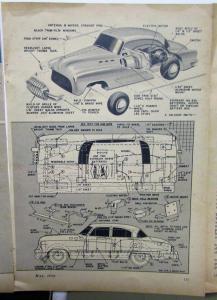 1950 Mechanix Illustrated Article Buick Super Model Build Larry Eisinger
