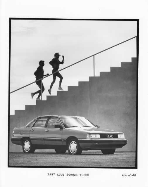 1987 Audi 5000CS Turbo Press Photo 0011