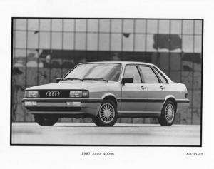 1987 Audi 4000S Press Photo 0016