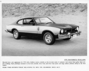 1976 Ford Maverick Stallion Press Photo 0116