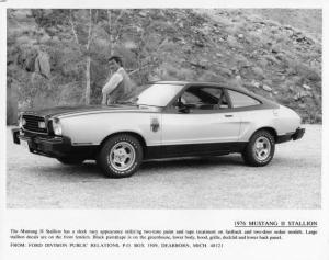 1976 Ford Mustang II Stallion Press Photo 0117