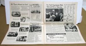 1963 American Motors News Illustrated Dealer Newsletter Mailer Rambler Owners