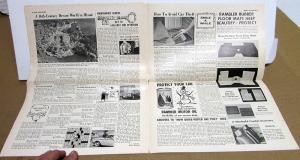 1963 American Motors News Illustrated Dealer Newsletter Mailer Rambler Owners