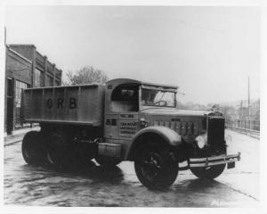 1934 Mack BQ Press Photo 0100 - ORB Road Materials