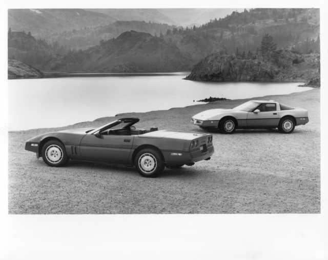 1986 Chevrolet Corvette Americas Only True Sports Car Press Photo 0134