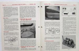 1954 Chevrolet Service News Passenger Car Features