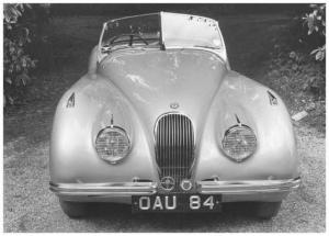 1953 Jaguar XK120 SE Roadster Press Photo 0011