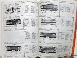 1950-1965 Ford Edsel Mercury Lincoln Parts Interchange Manual