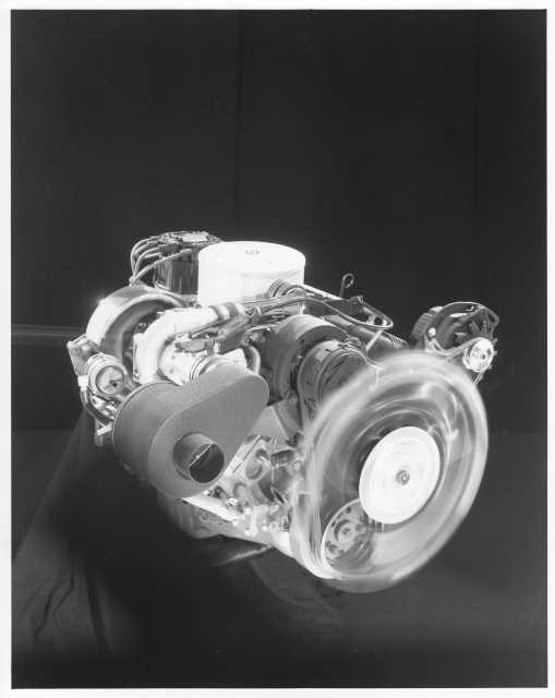 1980 Chevrolet Corvette Concept Car Turbo Throttle Body Engine Press Photo 0139