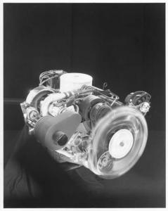 1980 Chevrolet Corvette Concept Car Turbo Throttle Body Engine Press Photo 0139