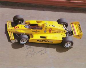 1984 Rick Mears with Pennzoil Z-7 March/Cosworth Indy 500 Race Car 0005 - Signed