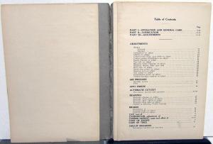 1914 Cadillac Owners Manual Care and Operation Original 14 All Models Service