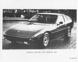 1978 Porsche 924 Limited Edition Factory Press Photo 0011