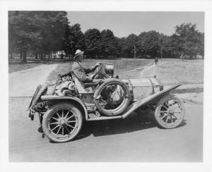 1907 Oldsmobile Model H Flying Roadster Los Angeles to Boston Press Photo 0235