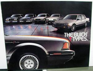 1983 Buick T Types Dealer Sales Brochure Skyhawk Skylark Century Regal Riviera