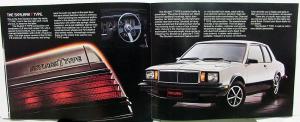 1983 Buick T Types Dealer Sales Brochure Skyhawk Skylark Century Regal Riviera