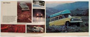 1973 Jeep Dealer Sales Brochure Renegade Wagoneer Commando Truck Orig