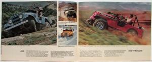 1973 Jeep Dealer Sales Brochure Renegade Wagoneer Commando Truck Orig