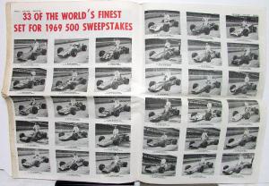 May 30 1969 USAC News Chevrolet Camaro Indianapolis 500 Pace Car