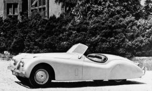 1948 Jaguar XK120 Roadster Factory Press Photo 0014