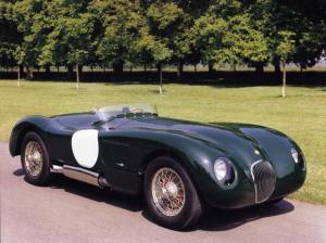 1951 Jaguar C-Type Race Car Color Factory Press Photo 0015