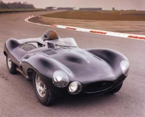 1955 Jaguar D-Type Race Car Color Factory Press Photo 0017