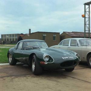 1963 Jaguar E-Type Lightweight Factory Press Photo 0024