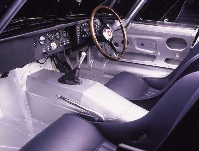 1963 Jaguar E-Type Lightweight Interior Factory Press Photo 0025