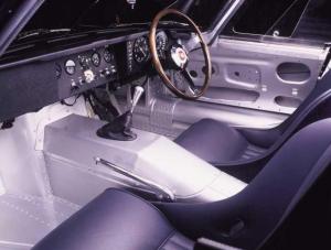 1963 Jaguar E-Type Lightweight Interior Factory Press Photo 0025