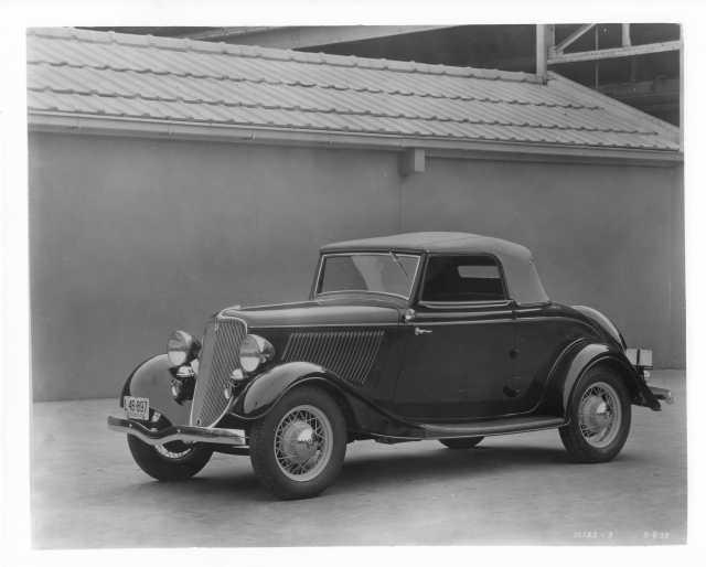 1933 Ford Roadster Press Photo 0123